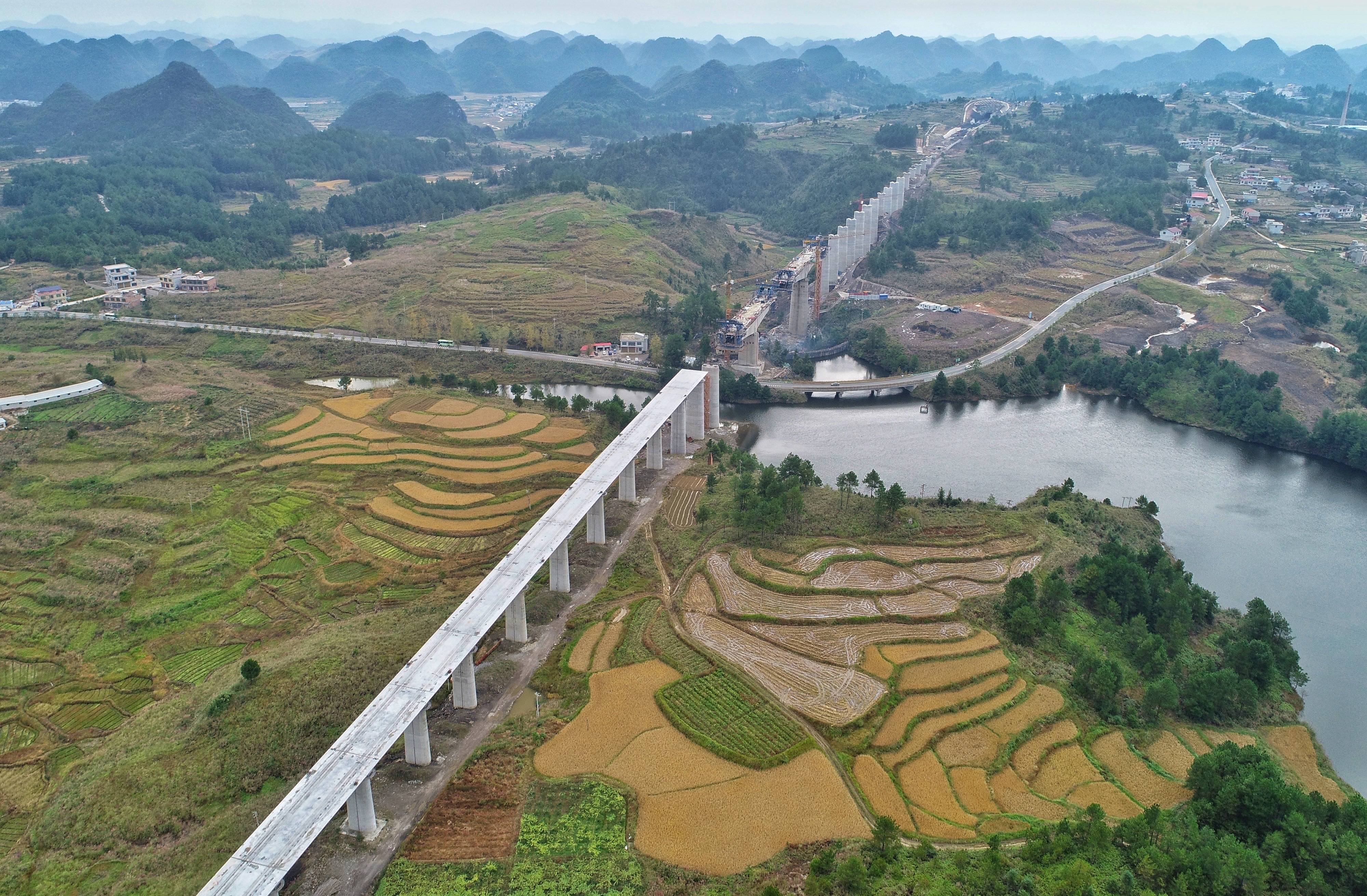 贵南高铁线路图(贵南高铁站点分布)